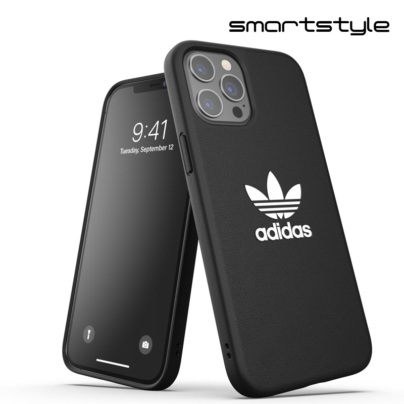 アディダス スマホケース メンズ adidas アディダス スマホケース iPhone 12 Pro Max ケース スマホケース 6.7インチ アディダス BASIC ブラック ※当店限定1年保証※