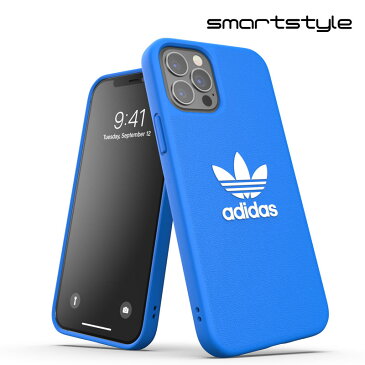 adidas アディダス スマホケース iPhone12 / iPhone12pro ケース アイフォン カバー スマホケース 耐衝撃 TPU BASIC ブルーバード 青