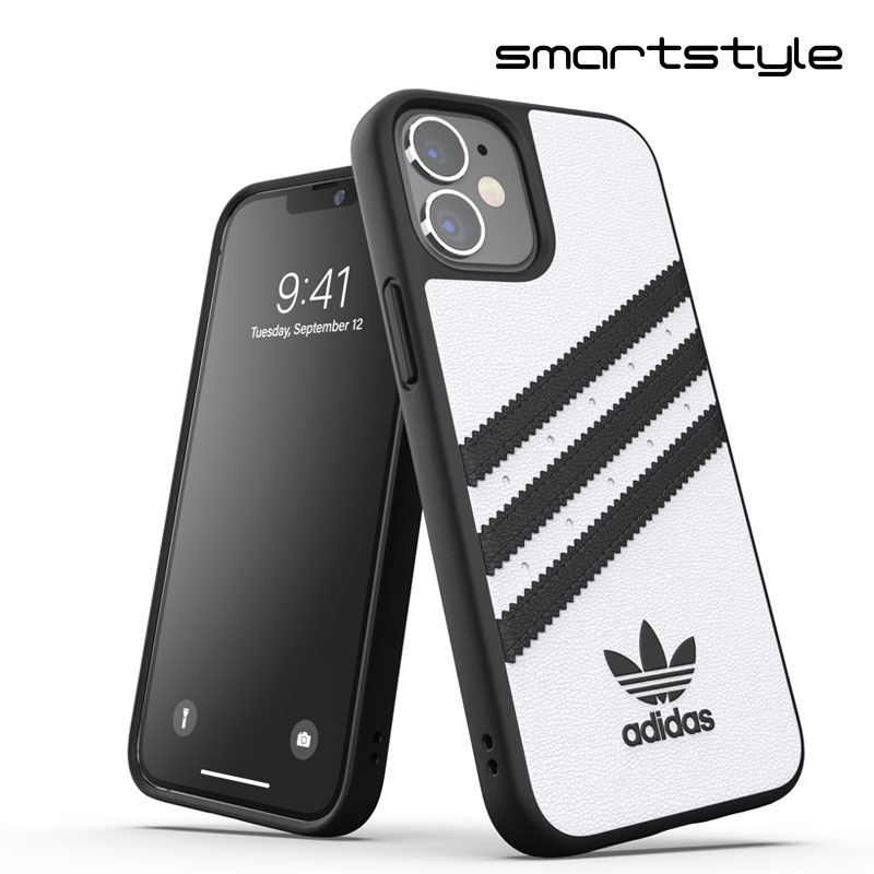 アディダス スマホケース メンズ adidas アディダス スマホケース iPhone 12 Mini ケース アイフォン カバー スマホケース 耐衝撃 TPU SAMBA サンバ ホワイト 白 ※当店限定1年保証※