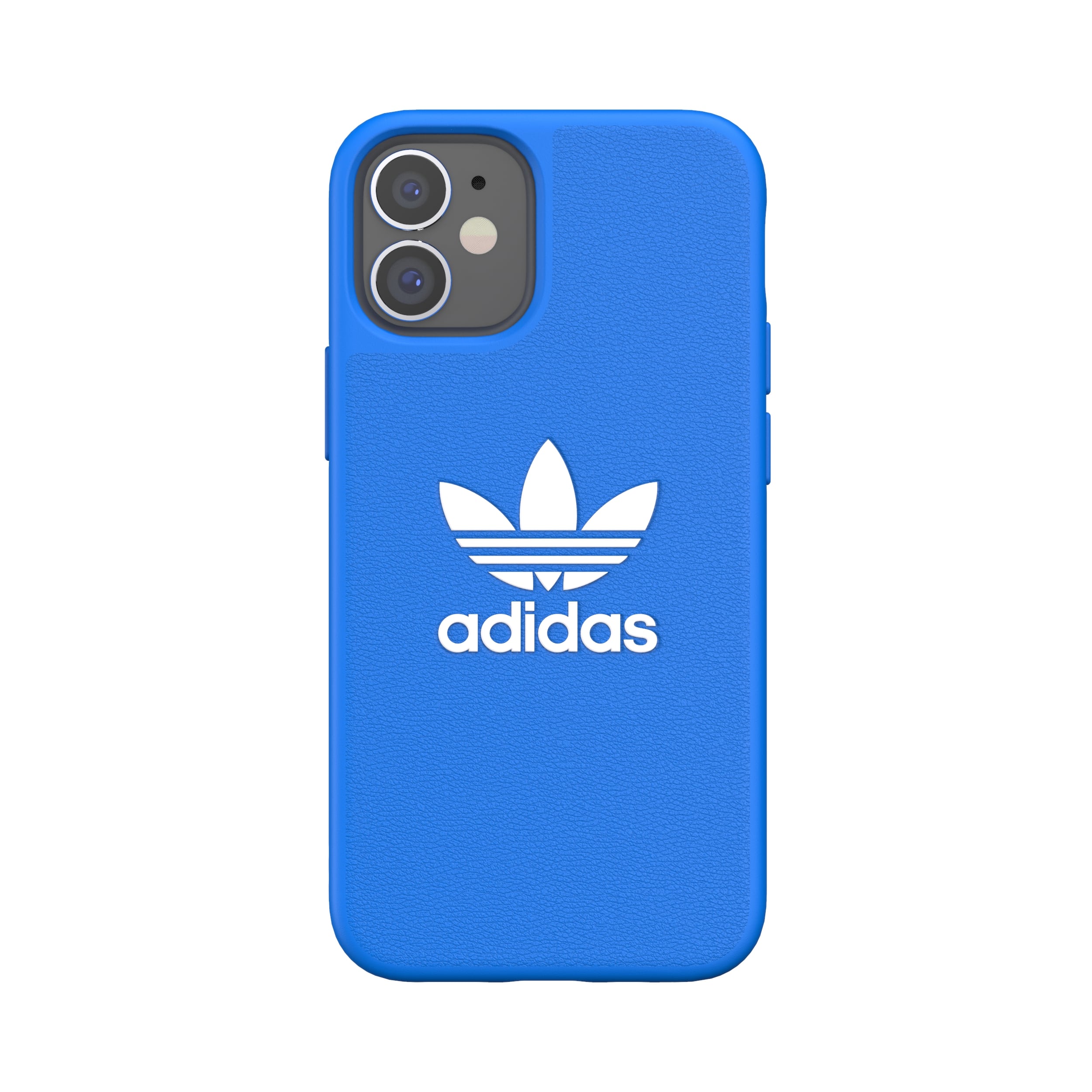 adidas アディダス スマホケース iPhone 12 Mini ケース アイフォン カバー スマホケース 耐衝撃 TPU BASIC ブルーバード 青