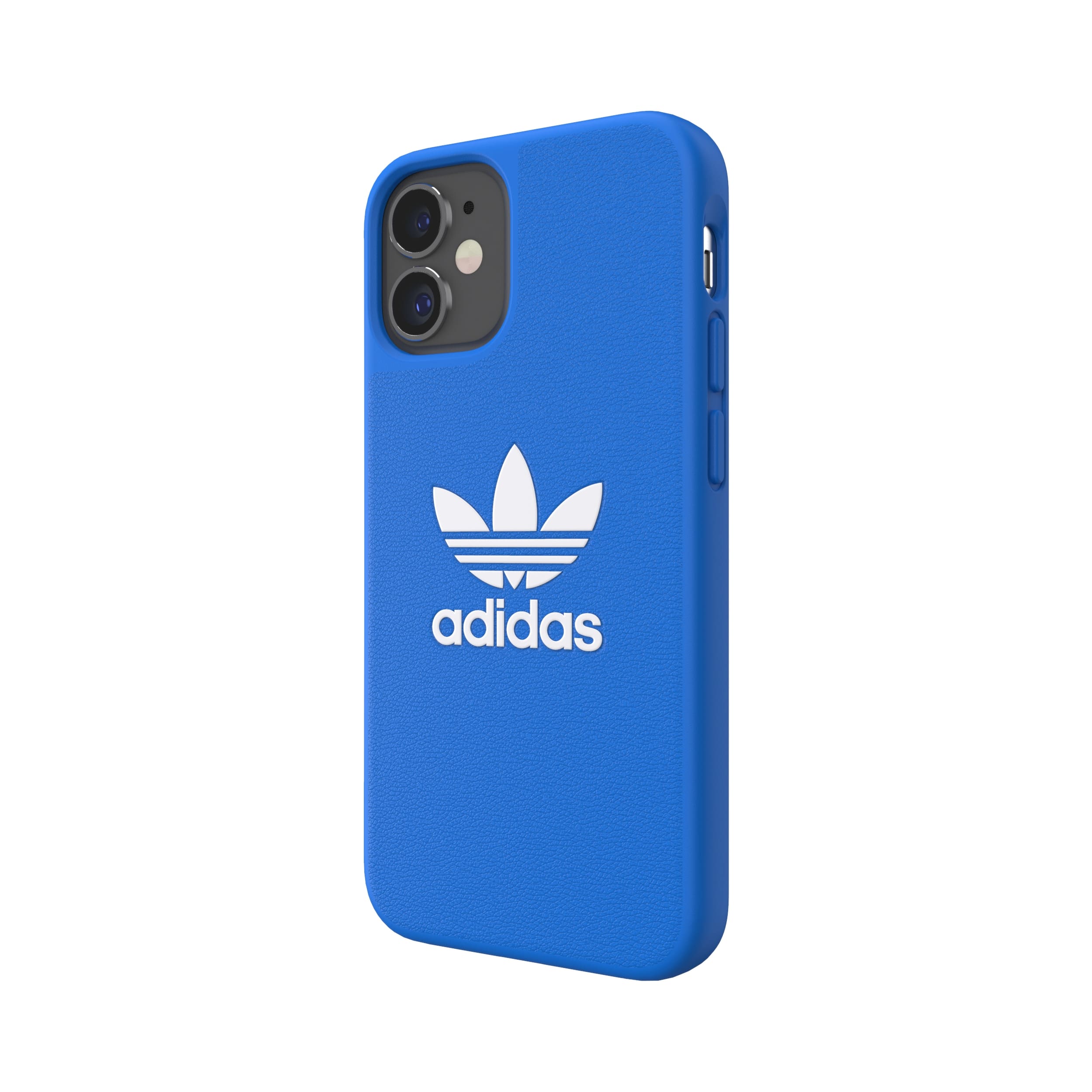adidas アディダス スマホケース iPhone 12 Mini ケース アイフォン カバー スマホケース 耐衝撃 TPU BASIC ブルーバード 青
