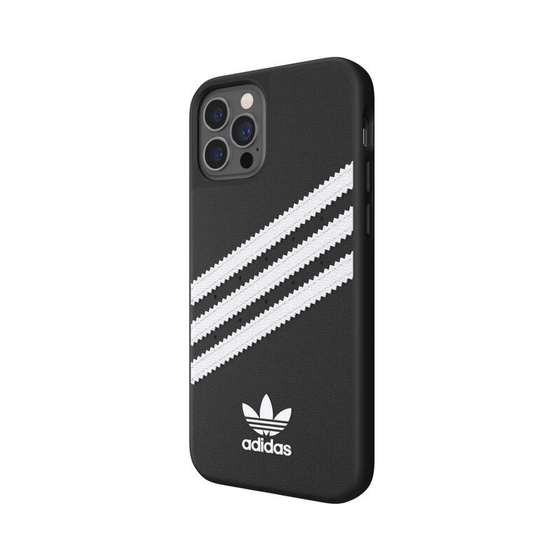 adidas アディダス スマホケース iPhone12 / iPhone12pro ケース アイフォン カバー スマホケース 耐衝撃 TPU SAMBA サンバ ブラック 黒