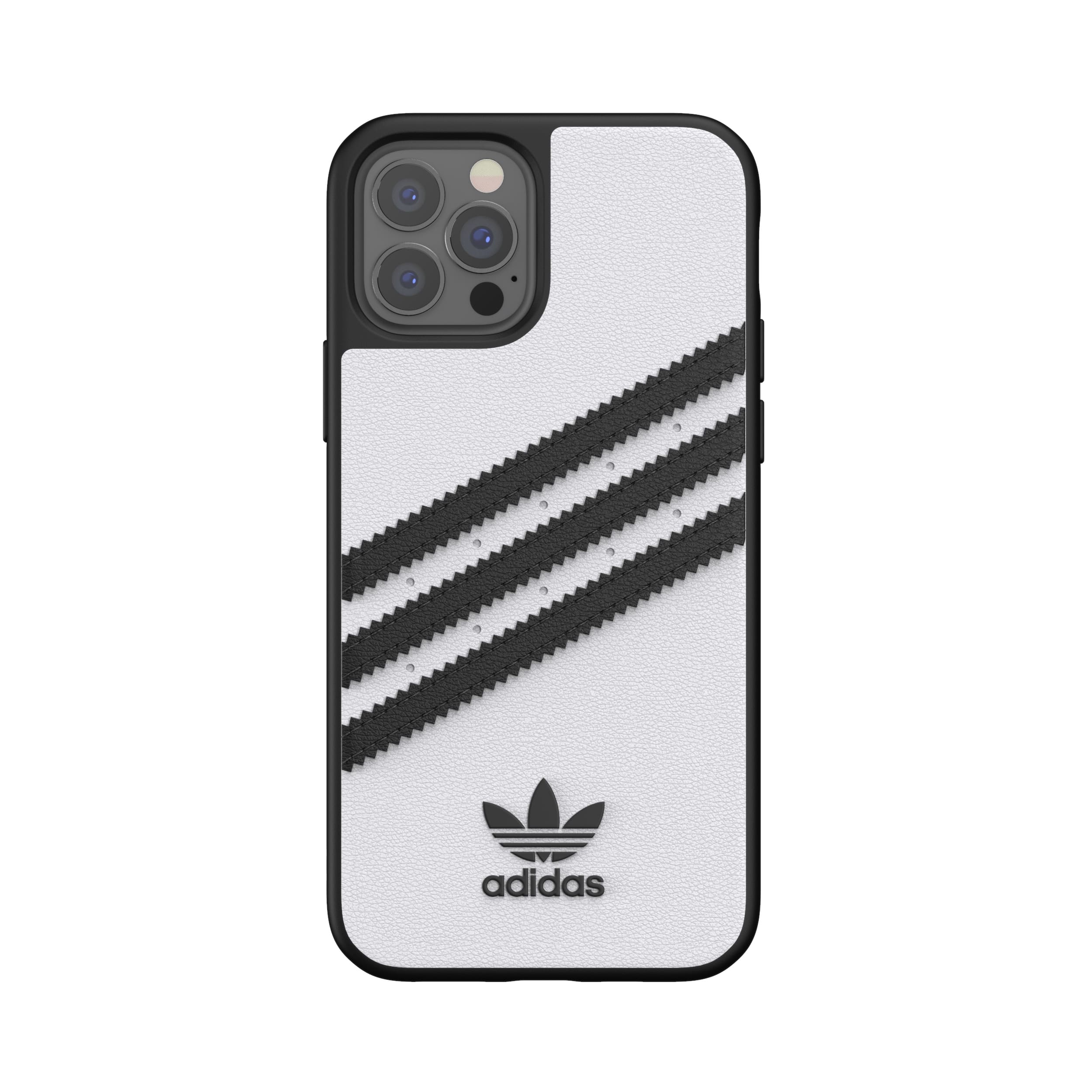 adidas アディダス スマホケース iPhone12 / iPhone12pro ケース アイフォン カバー スマホケース 耐衝撃 TPU SAMBA サンバ ホワイト 白