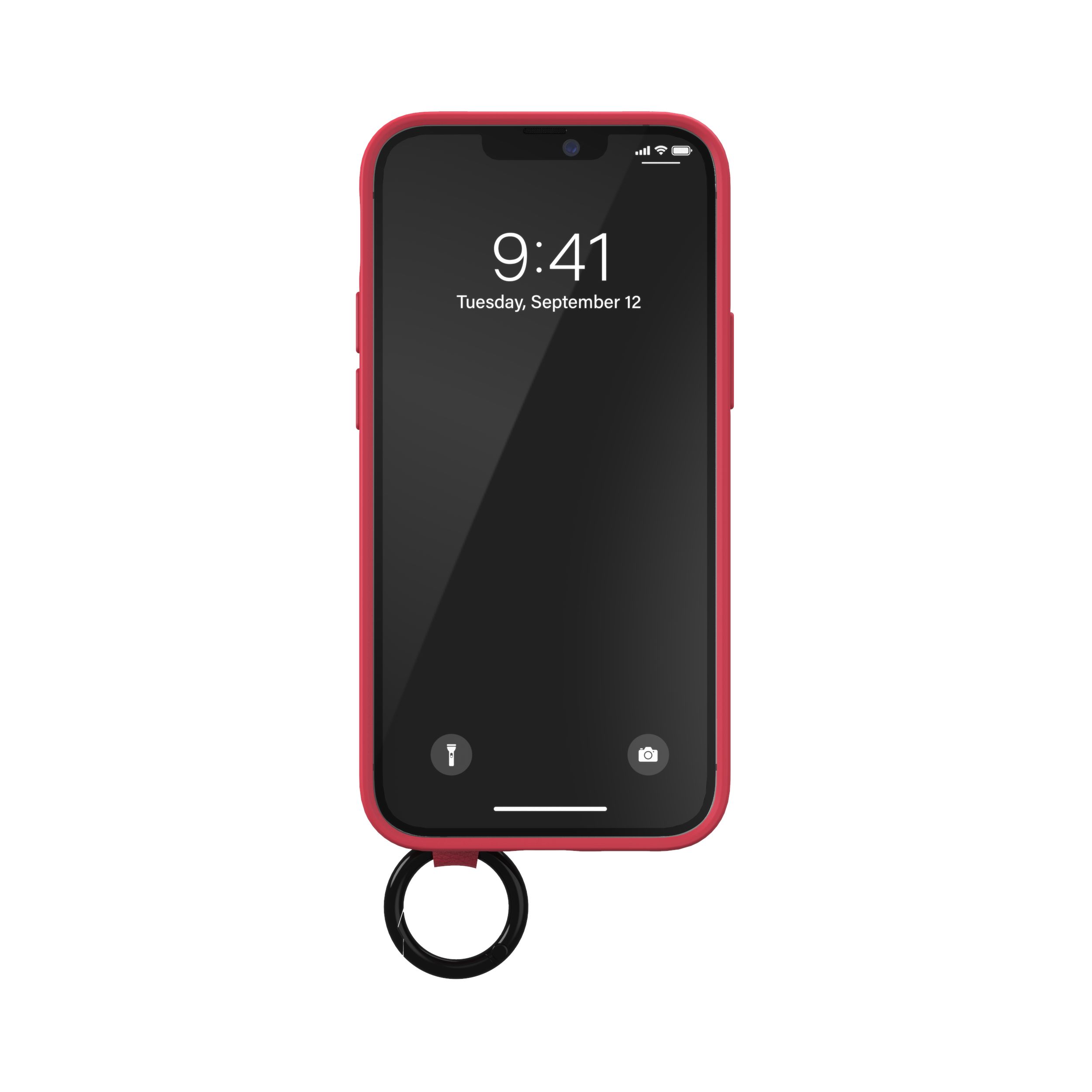 adidas アディダス スマホケース iPhone 12 Mini ケース アイフォン カバー スマホケース ハンドストラップ ベルト 落下防止 スタンド機能 シグナルピンク
