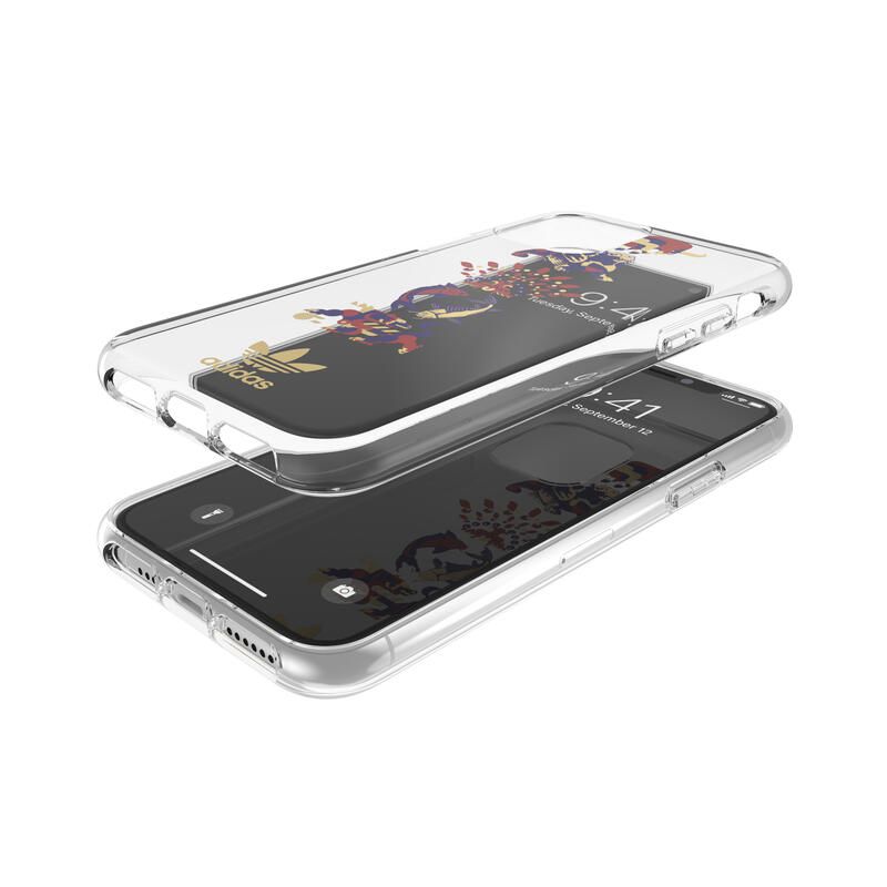 【処分品につき返品不可】adidas アディダス スマホケース iPhone11Pro ケース クリアケース スマホケース アイフォン カバー 耐衝撃 TPU CNY チャイニーズニューイヤー 旧正月デザイン カラフル ※当店限定1年保証※