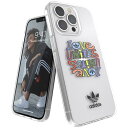 アディダス スマホケース メンズ adidas アディダス スマホケース iPhone13 Pro ケース アイフォン カバー スマホケース 耐衝撃 TPU PRIDE プライド レインボー プリント 柄 カラフル ※当店限定1年保証※