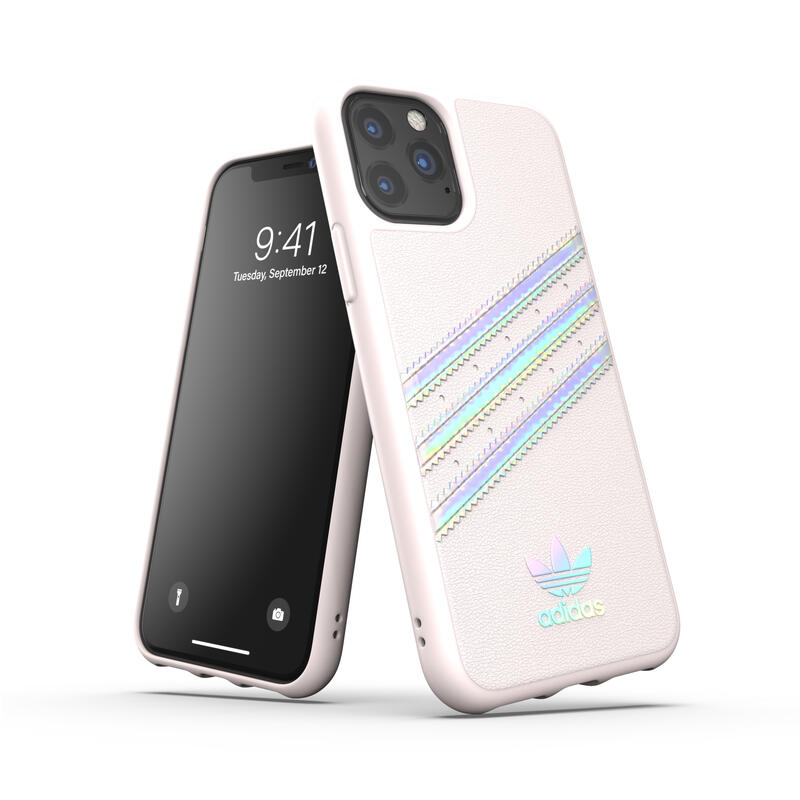 adidas アディダス スマホケース iPhone 11 Pro ケース アイフォン カバー スマホケース 耐衝撃 TPU SAMBA サンバ オーキッドティント x ホロ