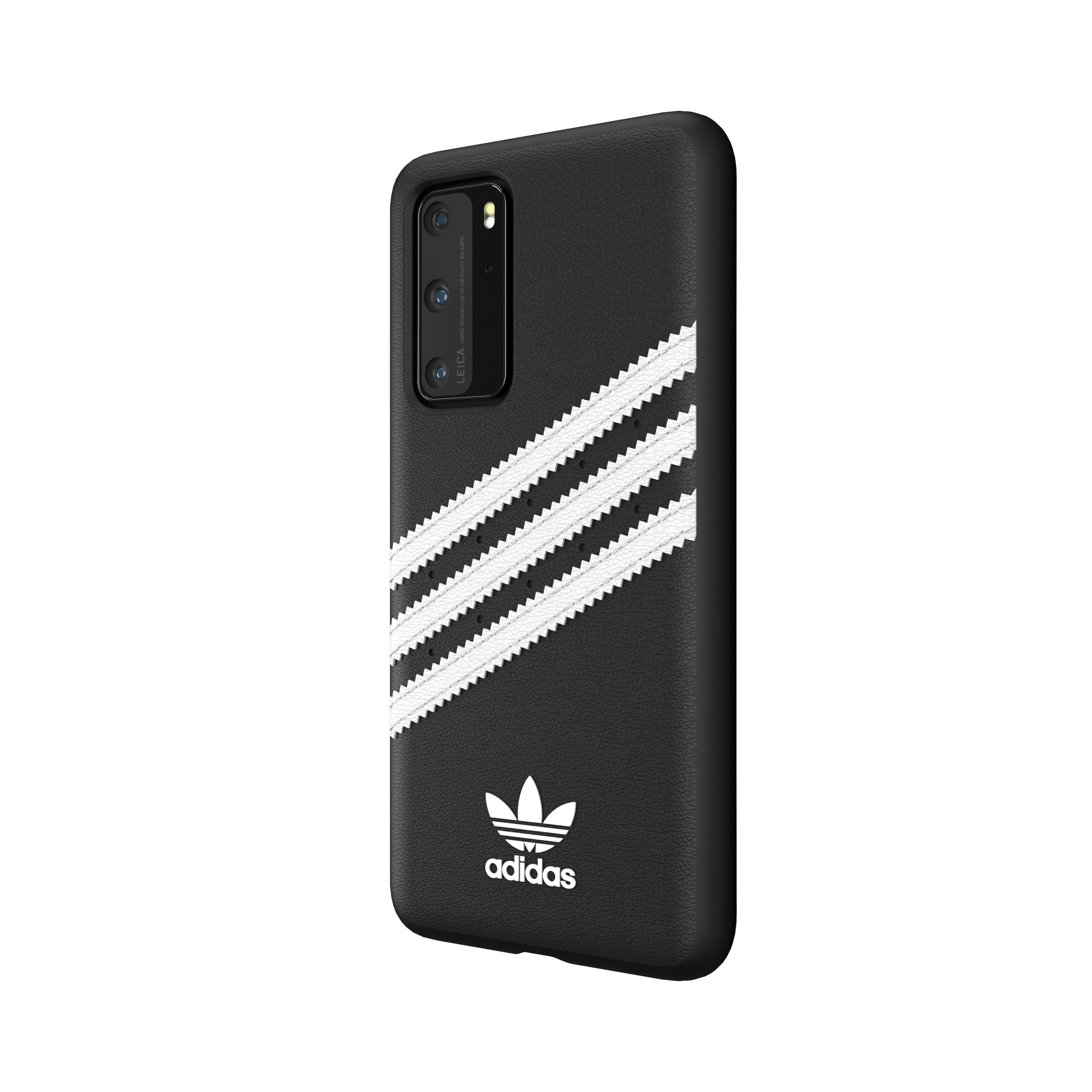 【処分品につき返品不可】adidas アディダス Huawei P40 ケース android カバー スマホケース 耐衝撃 TPU SAMBA ブラック/ホワイト ※当店限定1年保証※