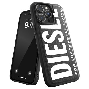 【送料無料】 DIESEL ディーゼル iPhone 14 Pro Max ケース アイフォン カバー スマホケース ラージロゴ ラバープリント 耐衝撃 TPU [ブラック 黒] ブランド おしゃれ かわいい シンプル メンズ レディース 人気 ※当店限定1年保証※