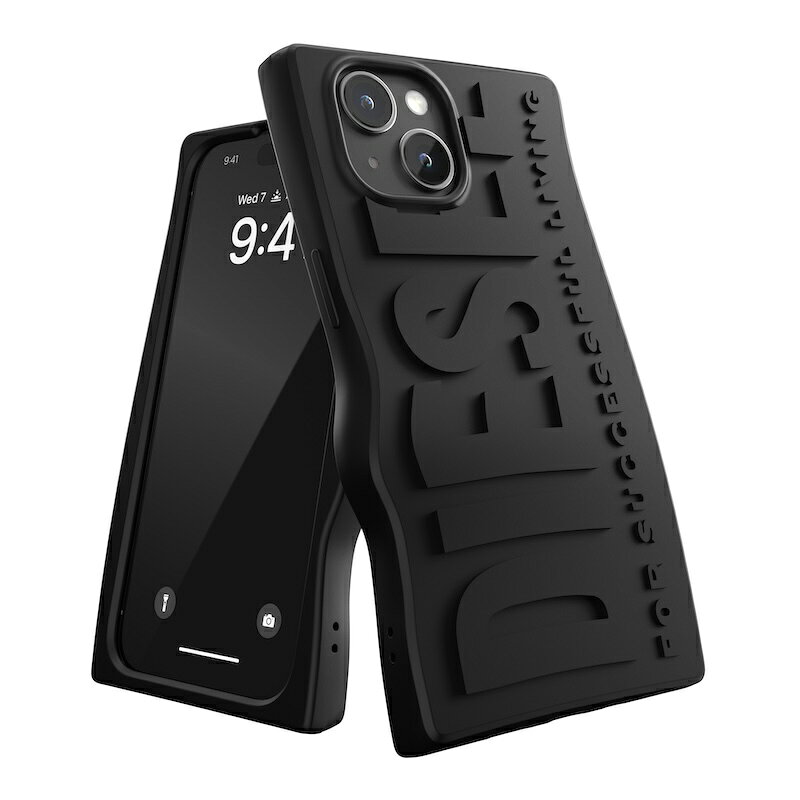 【送料無料】 DIESEL ディーゼル iPhone ケース ロゴ シリコンケース iPhone 15 / ...