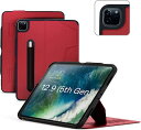 【日本正規販売店】ZUGU iPad Pro 12.9 ケース 2021 第5世代 極薄 落下衝撃保護 10段階スタンド機能 ペンホルダー ワイヤレス充電 オー...