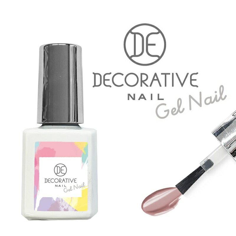 ＼5/23-27ポイント10倍確定!／ DECORATIVE ジェルネイル 5個セット ジェルネイルセット カラー ネイル カラージェルネイル かわいい おしゃれ セルフネイル おうち時間