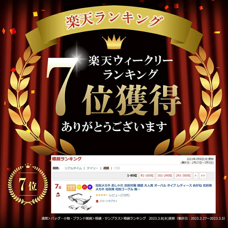 花粉メガネ おしゃれ 花粉対策メガネ 眼鏡 大人用 レディース メンズ メガネ 花粉用 めがね 花粉 ゴーグル オーバル タイプカバー 飛沫 防止 軽い 軽量 UV カット 紫外線 曇り止め くもり止め 予防 ハウス ダスト 黄砂 飛沫 PM2.5 アレルギー 女性 男性