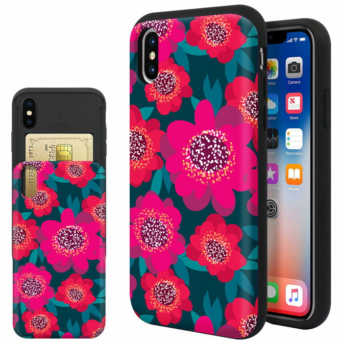 iPhone XR ケース カバー 耐衝撃 au docomo softbank iphonexr 6.1インチ アイフォンXR iphone エックスアール ケース 背面カード バンパーケース bumper case スマホケース き 耐衝撃 マット加工カード 擦り傷防止 Breeze