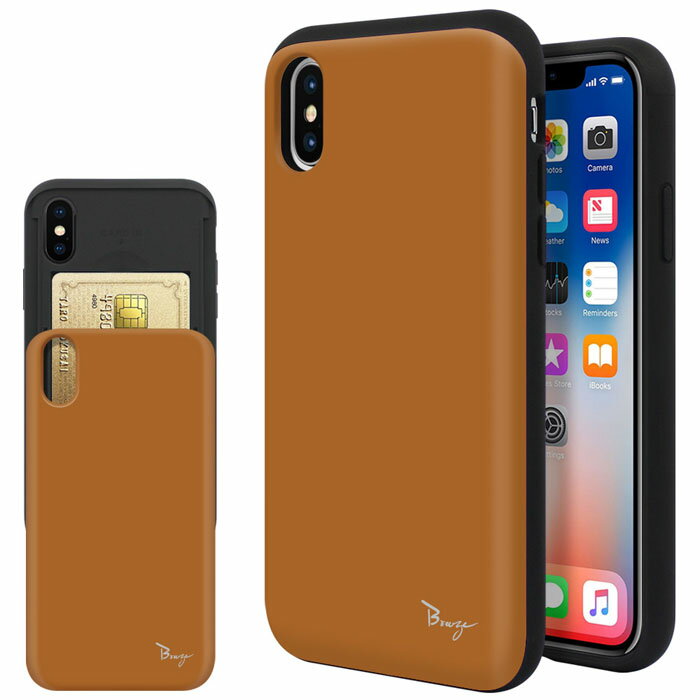 Apple iphone X iphoneX ケース iphone X カバー アイフォンX ケース 背面カード バンパーケース bumper case スマホケース き 耐衝撃 ..