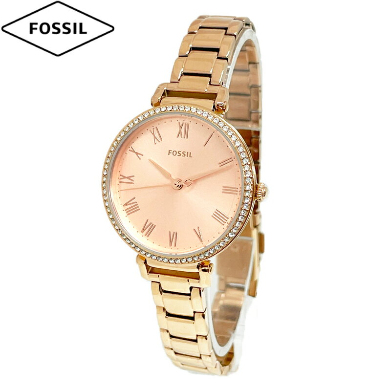FOSSIL フォッシル 腕時計 新品・アウトレット Kinsey ES4447 レディース クォーツ ステンレス ローズゴールド 並行輸入品