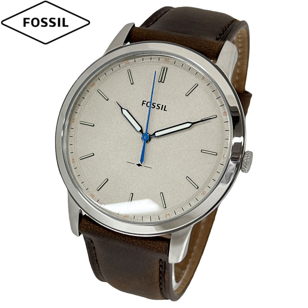 FOSSIL フォッシル 腕時計 新品・アウトレット THE MINIMALIST ミニマリスト FS5306 メンズ クォーツ ベージュ 革ベルト