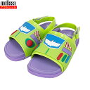 メリッサ 新品・あす楽・アウトレット キッズ サンダル 32782 LL melissa×トイ・ストーリー（LILAC/GREEN/NONE）US9 ～US12(15.5cm～18.5cm）送料無料