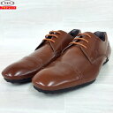 TOD'S トッズ 新品・アウトレット XXMOKFOA01ZAKT サイズ6 25cm ブラウン レースアップシューズ レザー 本革 メンズ シューズ 送料無...