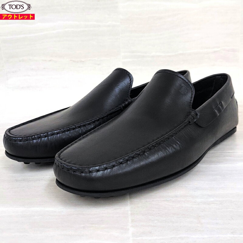 TOD'S ȥå ʡڡȥå ɥ饤ӥ󥰥塼 9.5 28.5cm XXM0LR00040D90 B999 ֥å 쥶 ܳ åݥ ե  塼 ̵