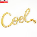 LANVIN ランバン 新品・アウトレット 「クール」チャーム AW-SICEPP-META-E16 M1 COOL STRASS CHARMS 