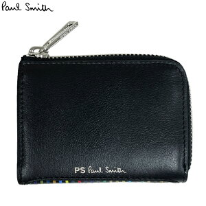 ポールスミス Paul Smith 新品・あす楽 カードケース M2A 6725 FPSSTR ブラック×マルチストライプ コインケース レザー 本革 送料無料 並行輸入品