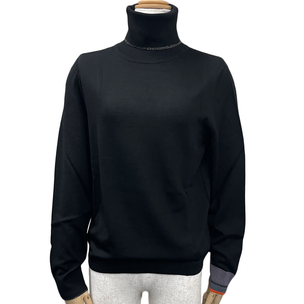 Rakuten - ポールスミス Paul Smith 新品 トップス ニット ハイネック M2R 323N L31054 ブラック ウールブレンド レディース XS~M 並行輸入品 送料無料