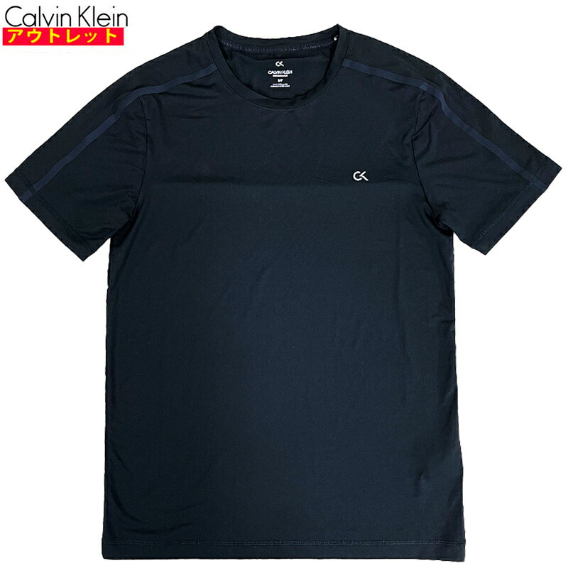 カルバン・クライン Tシャツ メンズ カルバンクライン 新品・アウトレット 半袖 Tシャツ Sサイズ 4MS9K196 007 BLACK 黒 メンズ クリックポストで送料無料