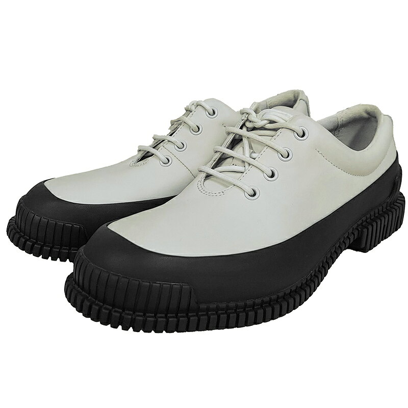 CAMPER 康貝爾 全新・outlet Pix 休閒鞋 K100360 057 41 白色 像素風 商務休閒鞋 低筒 綁帶 鞋 皮革 國際平行輸入