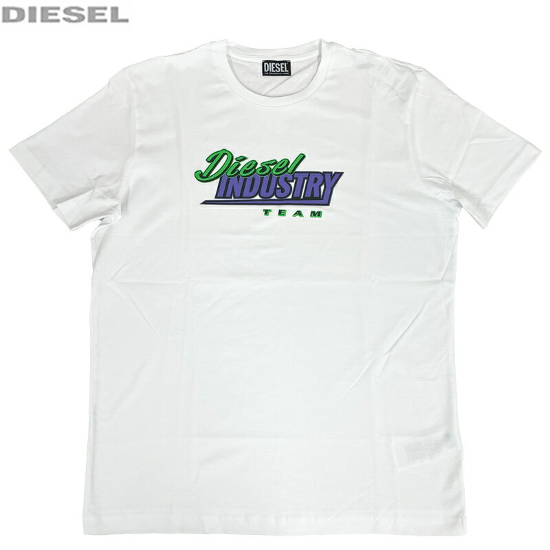 Rakuten - DIESEL ディーゼル 新品 半袖 Tシャツ 丸首 T-DIEG0S-K37 A02375 0AAXJ 100 クルーネック 並行輸入品 クリックポストで送料無料