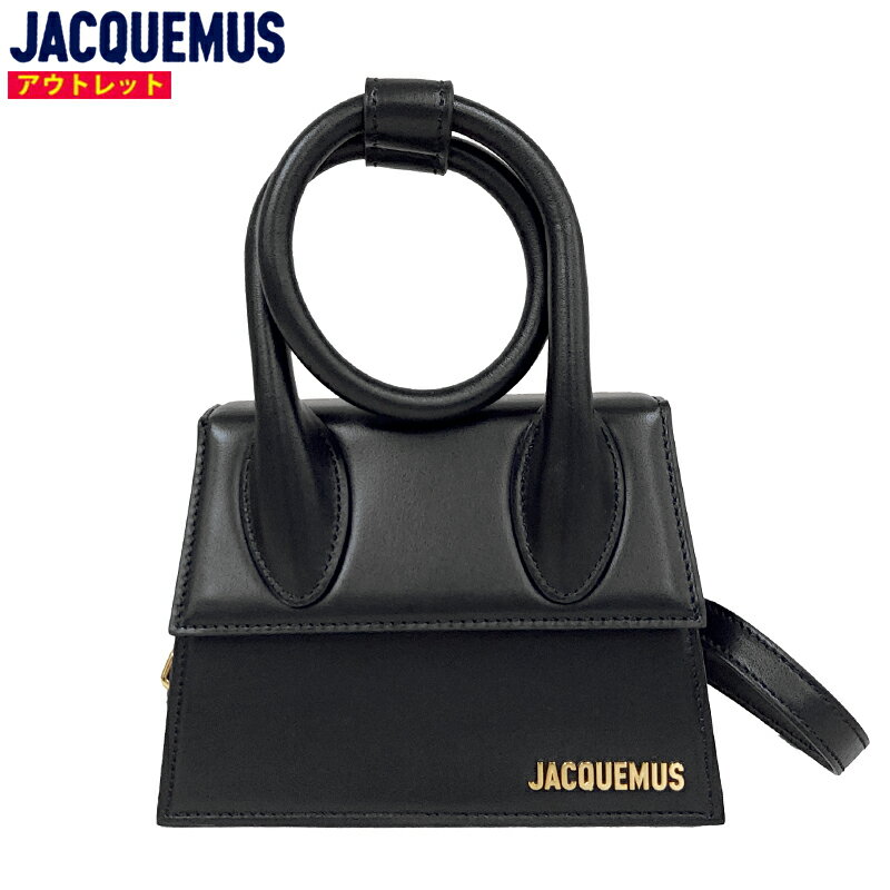 Rakuten - JACQUEMUS ジャックムス 新品・アウトレット ハンドバッグ 213BA005 3000 ル チキト ノード ブラック ショルダーバッグ 斜め掛け クロスボディ レディース 並行輸入品 送料無料
