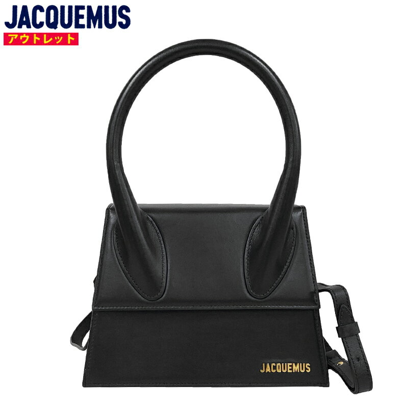 Rakuten - JACQUEMUS ジャックムス 新品・アウトレット ハンドバッグ 213BA003 3000 ル グラン チキト ラージ ブラック ショルダーバッグ 斜め掛け クロスボディ レディース 並行輸入品 送料無料