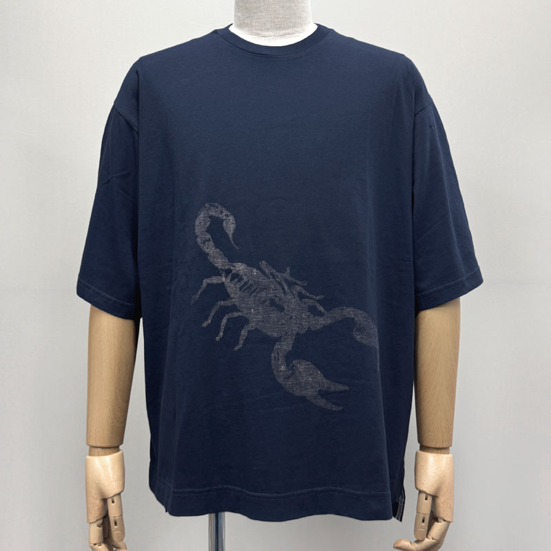 ヌメロ ヴェントゥーノ N°21 新品 半袖 Tシャツ 23E N1M0 F072 4142 紺 S、M ダークブルー ネイビー 丸..