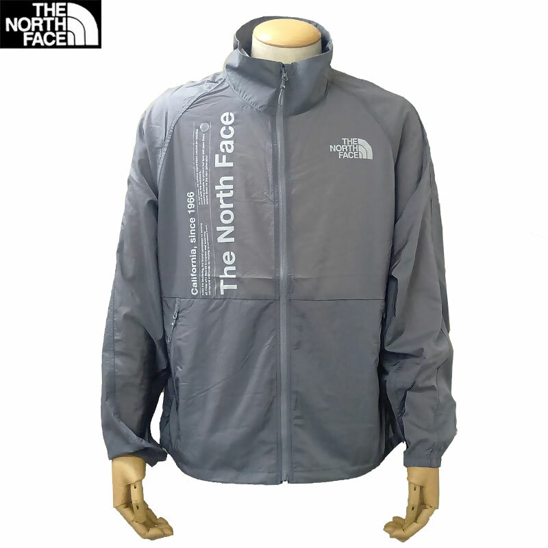 Rakuten - THE NORTH FACE ザ・ノースフェイス コリア ホワイトレーベル 新品 長袖 M/L/XL グレー スポーツ 接触冷感 ナイロン パーカー ジャケット NJ3LR03K DOME LOGO クリックポストで送料無料