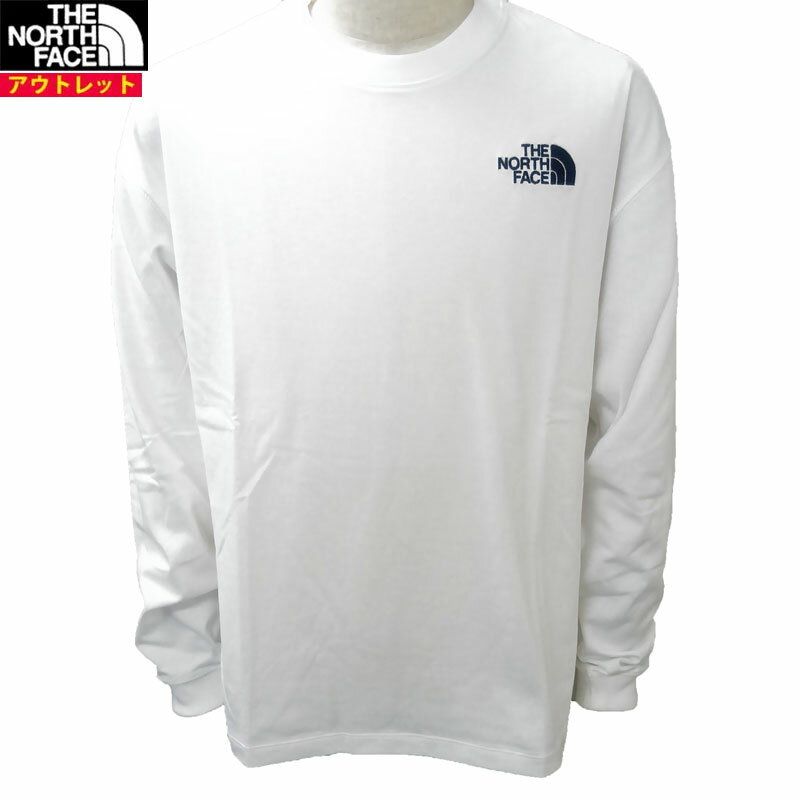 Rakuten - THE NORTH FACE ザ・ノースフェイス コリア ホワイトレーベル 新品・アウトレット 長袖 Tシャツ M/〜XL 白 ホワイト クルーネック TシャツNT7TR03K DOME LOGO クリックポストで送料無料