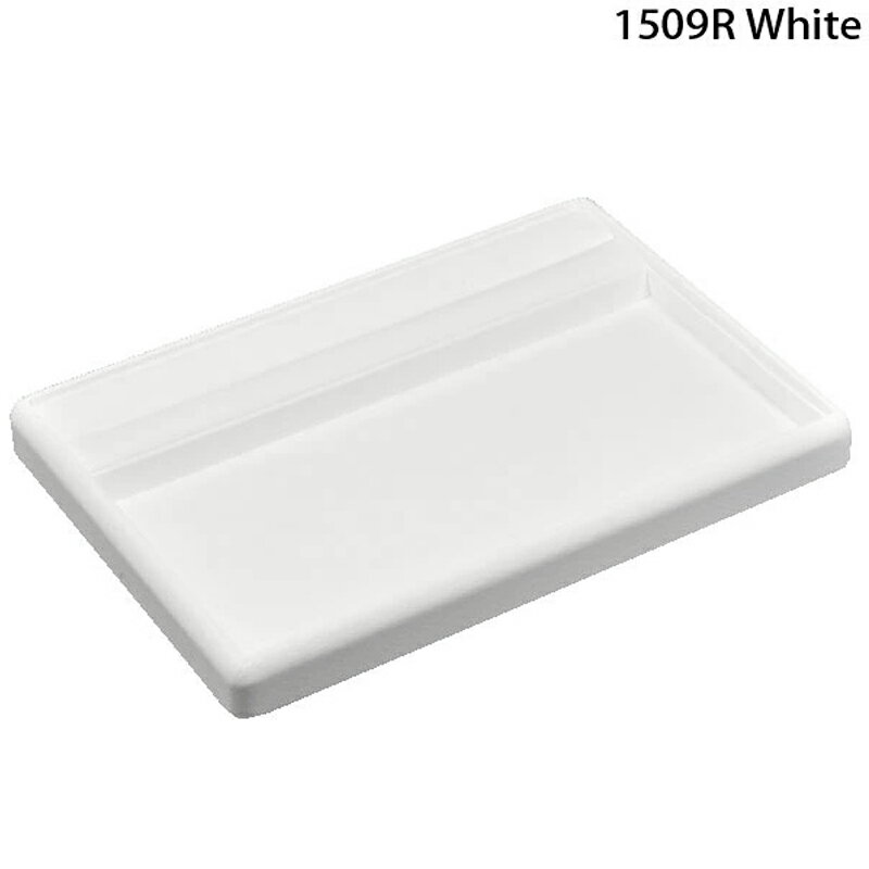 ＼楽天ランキング入賞／ジュエリートレイ リング付き接客トレイ 230×160×20 レザー調 白 ホワイト 1509R アクセサリートレイ トレー 店舗備品 レターパックプラス送料無料