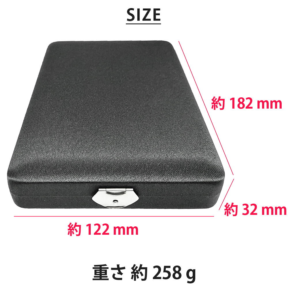 スマートタイムのフリーケース Sサイズ F600CK ブラック ジュエリーケース マルチケース サンプルケース ストックケース 持ち運び 保管 送料無料｜アングル3