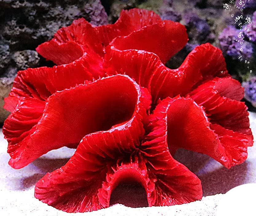水槽用 人工珊瑚 サンゴ オブジェ (レッド)