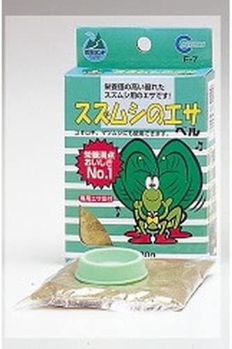 マルカン スズムシのエサ エサ皿付 30g