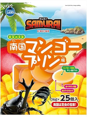 マルカン 昆虫ゼリー 南国マンゴープリン風 25個入り