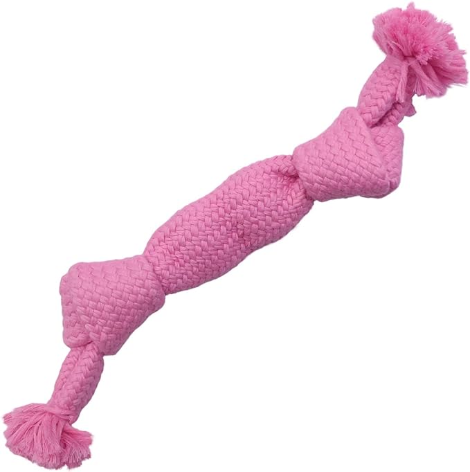 犬用おもちゃ スーパーロープ M (ピンク)