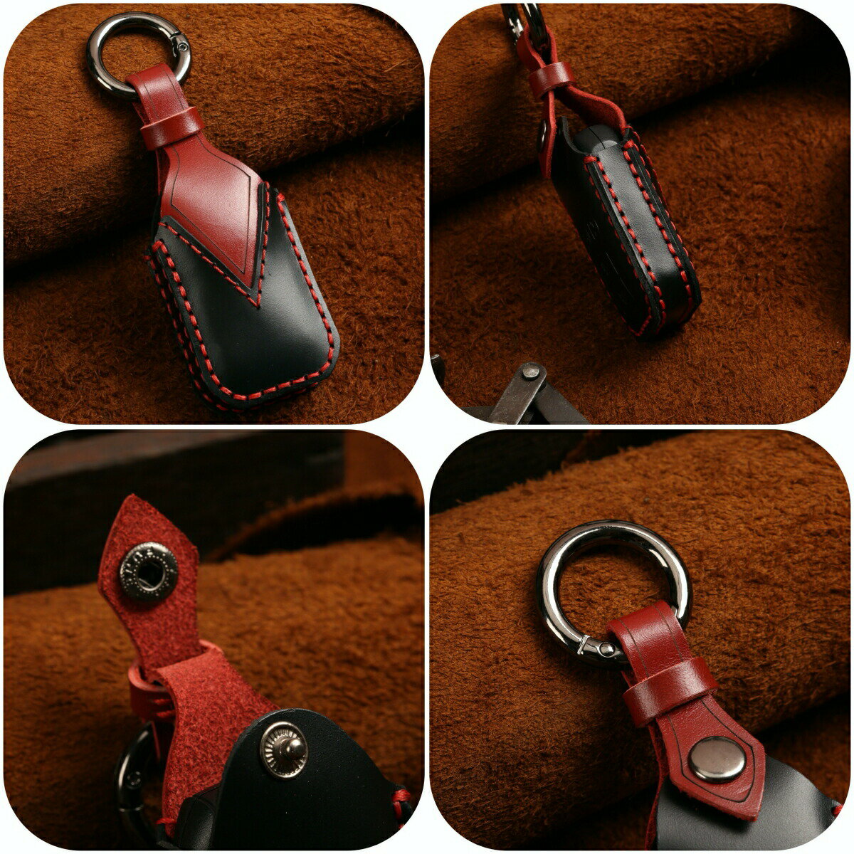 スズキ 新型ジムニー キーカバー 新型ハスラー 新型ソリオ バンディット キーケース スペーシア ワゴンR カスタム 本革キーケース SUZUKI 新型 スイフト クロスビー 2ボタン 4ボタン 専用設計 ジムニー カスタム パーツ バレンタイン　プレゼント格安通販　バレンタイン　人気　ランキング