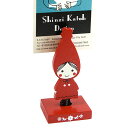 赤ずきん木製品 かわいいカードスタンド is-104 Shinzi Katoh design red hood card stand 名刺ホルダー 名刺スタンド...