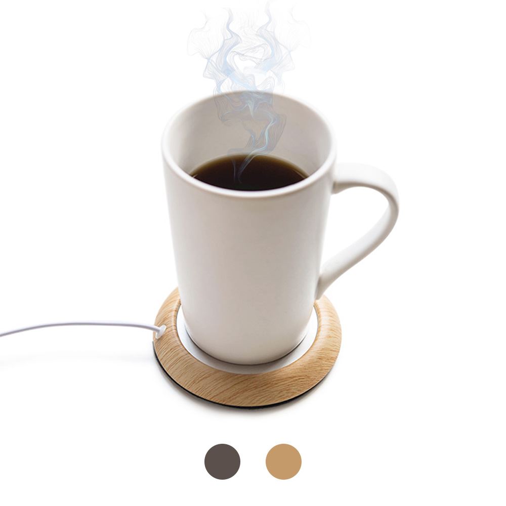USB カップウォーマー 保温 コースター USB カップヒーター 木目 オフィス用 温かい 飲み物用 日本語説明書 二色 ホットウォーマー カップウォーマー通販格安セール情報 楽天 通販