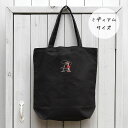 Ballet g[gobO CjVhJ ~fBATCY[J[FubN] ShinziKatoh Initial needlework tote bag obO{fB[J[ ubN n black color