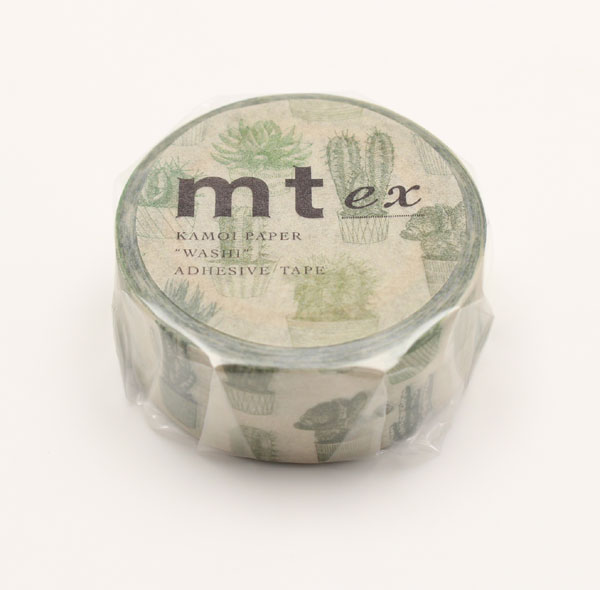 mt ex マスキングテープ サボテン 20mm×10m カモ井のサムネイル