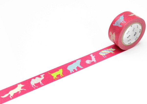 mt ex animal dot }XLOe[v J 20mm~10m Masking tape