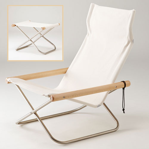 ニーチェアエックス オットマン セット 　Ny chair X　倉庫から直送　送料無料　世界に誇る日本の椅子
