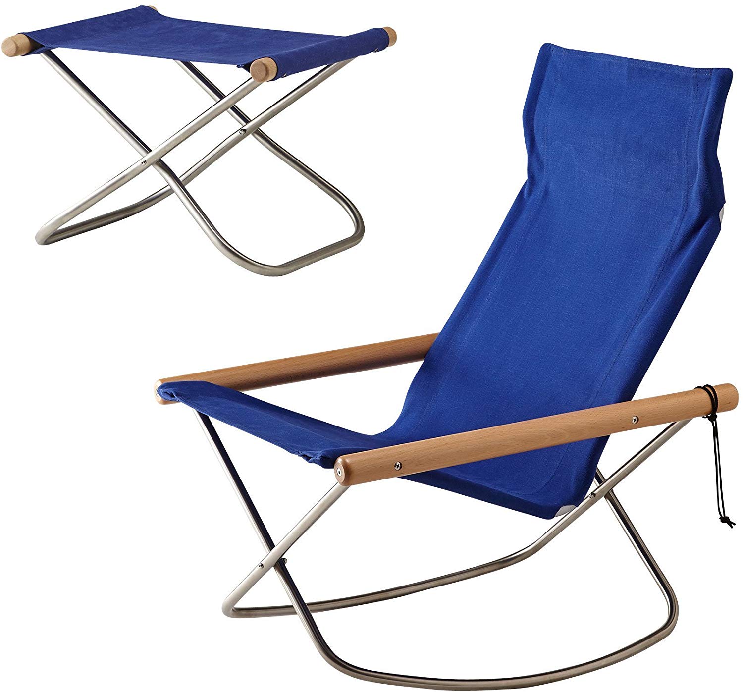 Ny chair X / ニーチェアエックス 世界に誇る日本の椅子 「Nychair X」は、デザイナー新居 猛によって1970年に発売して以来、これまで世界各国で40年以上に渡り、販売されている椅子の名作です。 社会環境やライフスタイルが刻々と変化していく中、シーンや雰囲気を選ばず、座り心地の良いデザインは、日本の住環境にふさわしく生活者のくらしに寄り添っています。 「カラー」 座面：5色（ブルー、レンガ、ホワイト、キャメル、グレー） 肘掛け（オットマンの場合は木部）：2色（ナチュラル、ダークブラウン） ＜サイズ＞ [ニーチェアエックスナ ロッキング] 約幅61×奥行76.5×高さ86cm 座面の高さ35cm 折りたたみ時：約幅15×奥行76.5×高さ116cm [ニーチェアエックス オットマン ] 約幅50×奥行42×高さ95cm 座面の高さ33cm 折りたたみ時：約幅8.5×奥行42×高さ57.5cm ＜構造部材＞ シート：綿 座面部（両側芯材）：金属（鋼） 肘かけ：天然木（ブナ） 脚部：金属（ステンレス鋼、ヘアライン仕上げ） ＜表面加工＞ 座背部（両側芯材）：アクリル樹脂塗装 肘かけ：ウレタン樹脂塗装 ＜原産国＞ 日本 ※組立式 発送：宅配便のみ ※他の色ニーチェアエックス ロッキング オットマン セットです。 キャメルナチュラル ブルーナチュラル ブルーダークブラウン レンガナチュラル レンガダークブラウン グレーナチュラル グレーダークブラウン ホワイトチュラル ホワイトダークブラウン ※他の色ニーチェアエックスオットマン セットです。 キャメルナチュラル キャメルダークブラウン ブルーナチュラル ブルーダークブラウン レンガナチュラル レンガダークブラウン グレーナチュラル グレーダークブラウン ホワイトチュラル ホワイトクブラウン ※他の色ニーチェアエックスオットマンです。 ホワイトチュラル ホワイトクブラウン キャメルナチュラル キャメルクブラウン ブルーナチュラル ブルーダークブラウン レンガナチュラル レンガダークブラウン グレーナチュラル グレーダークブラウン 注意事項 ※モニターにより色が実物とは異なる場合が御座います。 ※メール便では代引きや日時指定はできません。 ※予約商品は、商品が入荷次第、発送いたします。 通常発送商品を同時にご注文いただいた場合、 基本的には、予約商品と一緒に送らせていただきます。 ※ご注文の際は色や数量などお間違えのないように再度ご確認くださいませ。ご注文確定後の色や数量、送付先の変更などはお受けできませんのでご了承下さい。 ※多店舗運営のため、ご注文のタイミングによってはホームページ上で在庫がある商品も欠品になる場合がございます。ご了承下さい。 ※送料無料のご注文の場合は、配送センターの任意で、配送方法や配送業者が変更になる場合がございます。ご了承ください。 ※送料無料の商品と送料がかかる商品を同時に購入された場合、同梱しても送料は無料になりませんのでご注意下さい。 ※当店では環境保護と資源削減のため段ボール及び梱包材の再利用を行っております。 All THINGS HAPPPY - by Iworkpro（SmartZakka）Ny chair X / ニーチェアエックス 世界に誇る日本の椅子 「Nychair X」は、デザイナー新居 猛によって1970年に発売して以来、これまで世界各国で40年以上に渡り、販売されている椅子の名作です。 社会環境やライフスタイルが刻々と変化していく中、シーンや雰囲気を選ばず、座り心地の良いデザインは、日本の住環境にふさわしく生活者のくらしに寄り添っています。 「カラー」 座面：5色（ブルー、レンガ、ホワイト、キャメル、グレー） 肘掛け（オットマンの場合は木部）：2色（ナチュラル、ダークブラウン） ＜サイズ＞ [ニーチェアエックスナ ロッキング] 約幅61×奥行76.5×高さ86cm 座面の高さ35cm 折りたたみ時：約幅15×奥行76.5×高さ116cm [ニーチェアエックス オットマン ] 約幅50×奥行42×高さ95cm 座面の高さ33cm 折りたたみ時：約幅8.5×奥行42×高さ57.5cm ＜構造部材＞ シート：綿 座面部（両側芯材）：金属（鋼） 肘かけ：天然木（ブナ） 脚部：金属（ステンレス鋼、ヘアライン仕上げ） ＜表面加工＞ 座背部（両側芯材）：アクリル樹脂塗装 肘かけ：ウレタン樹脂塗装 ＜原産国＞ 日本 ※組立式 発送：宅配便のみ ※他の色ニーチェアエックス ロッキング オットマン セットです。 キャメルナチュラル ブルーナチュラル ブルーダークブラウン レンガナチュラル レンガダークブラウン グレーナチュラル グレーダークブラウン ホワイトチュラル ホワイトダークブラウン ※他の色ニーチェアエックスオットマン セットです。 キャメルナチュラル キャメルダークブラウン ブルーナチュラル ブルーダークブラウン レンガナチュラル レンガダークブラウン グレーナチュラル グレーダークブラウン ホワイトチュラル ホワイトクブラウン ※他の色ニーチェアエックスオットマンです。 ホワイトチュラル ホワイトクブラウン キャメルナチュラル キャメルクブラウン ブルーナチュラル ブルーダークブラウン レンガナチュラル レンガダークブラウン グレーナチュラル グレーダークブラウン 注意事項 ※モニターにより色が実物とは異なる場合が御座います。 ※メール便では代引きや日時指定はできません。 ※予約商品は、商品が入荷次第、発送いたします。 通常発送商品を同時にご注文いただいた場合、 基本的には、予約商品と一緒に送らせていただきます。 ※ご注文の際は色や数量などお間違えのないように再度ご確認くださいませ。ご注文確定後の色や数量、送付先の変更などはお受けできませんのでご了承下さい。 ※多店舗運営のため、ご注文のタイミングによってはホームページ上で在庫がある商品も欠品になる場合がございます。ご了承下さい。 ※送料無料のご注文の場合は、配送センターの任意で、配送方法や配送業者が変更になる場合がございます。ご了承ください。 ※送料無料の商品と送料がかかる商品を同時に購入された場合、同梱しても送料は無料になりませんのでご注意下さい。 ※当店では環境保護と資源削減のため段ボール及び梱包材の再利用を行っております。 All THINGS HAPPPY - by Iworkpro（SmartZakka）