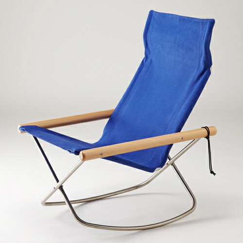 ニーチェアエックス ロッキング ブルー ナチュラル Ny chair X 倉庫から直送 送料無料 世界に誇る日本の椅子